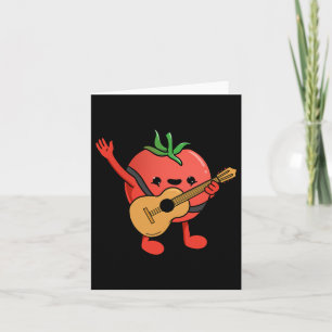 Cartão Tomato Jogando Tomate De Violão