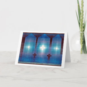 Cartão Tomb em Três, Klee