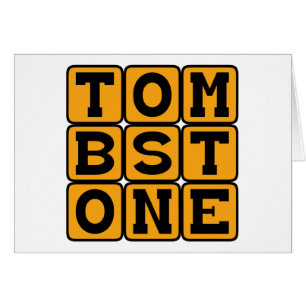 Cartão Tombstone, Marcação Grave