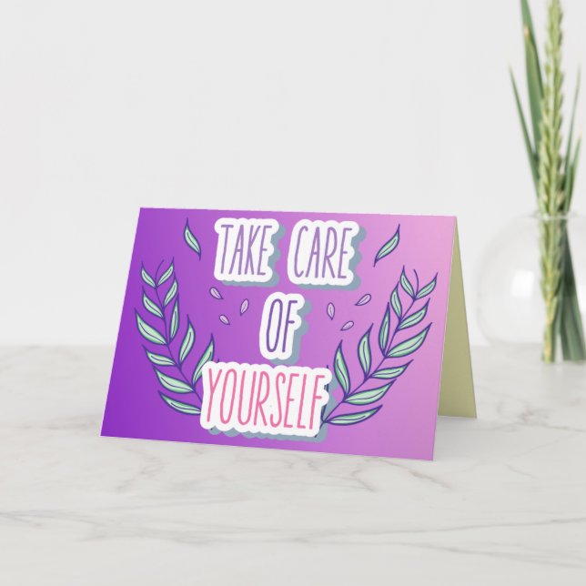 Cartão Tome Cuidado (Frente)