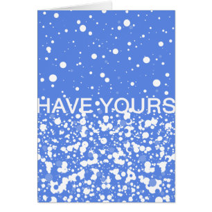 Cartão Tome uma Feliz...