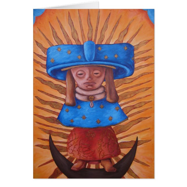 Cartão Tonantzin Teotihuacana (Frente)