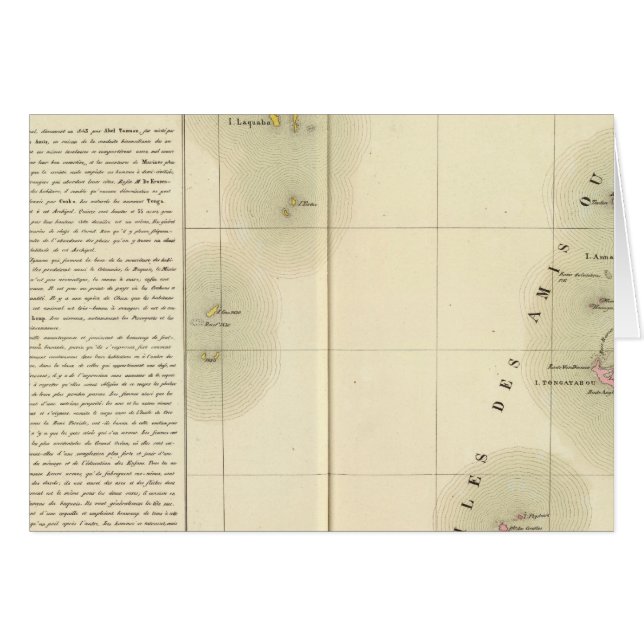 Cartão Tonga Oceania n.o 47 (Frente Horizontal)