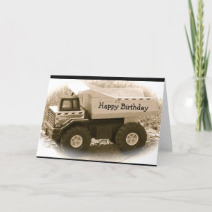 Cartão Tonka Truck birthday card