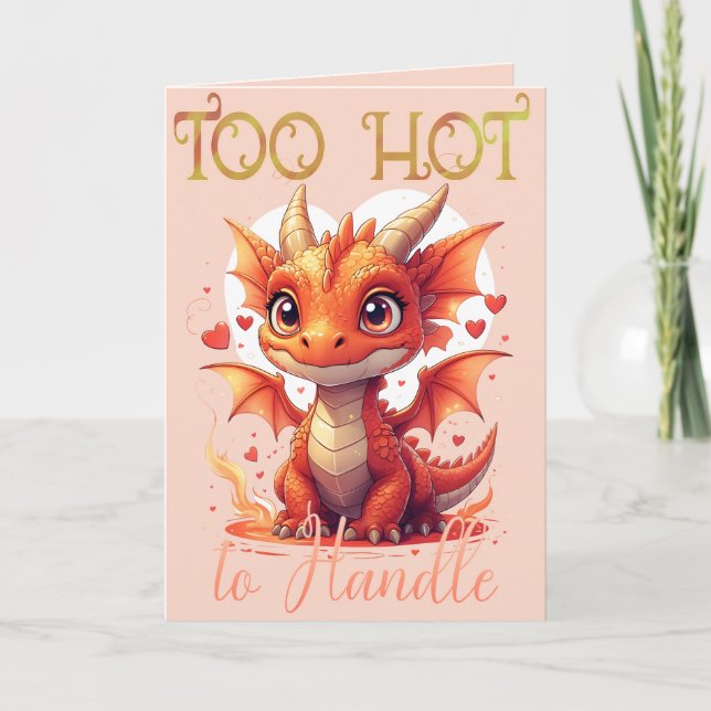 Cartão Too Hot to Handle Dragon (Frente)