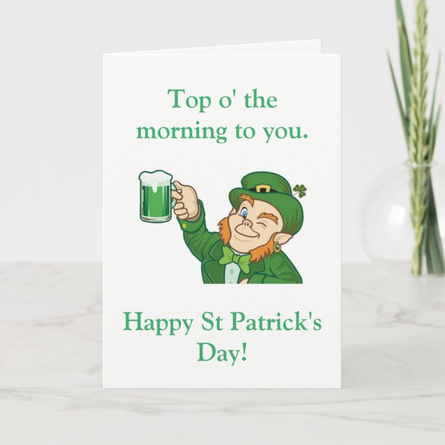 Cartão Topo da Manhã (Frente)