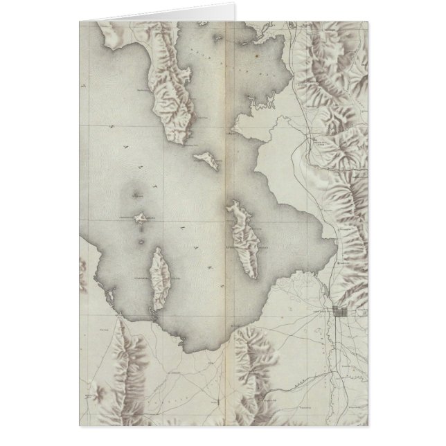 Cartão Topográfico da Bacia do Utah (Frente)