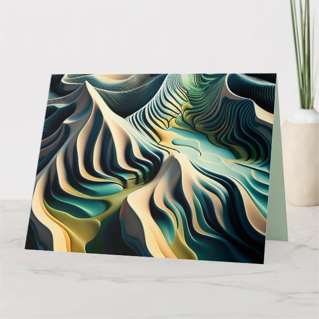 Cartão Topographic Currents (Frente)