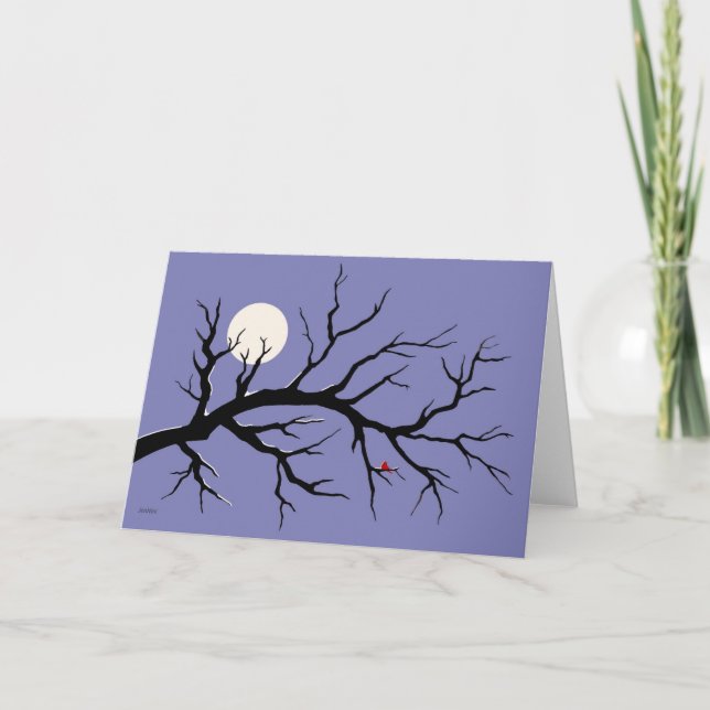 Cartão Toque de vermelho (Frente)