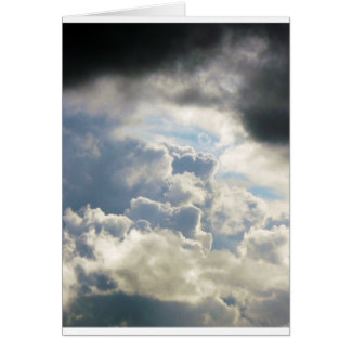 Cartão Toque no céu