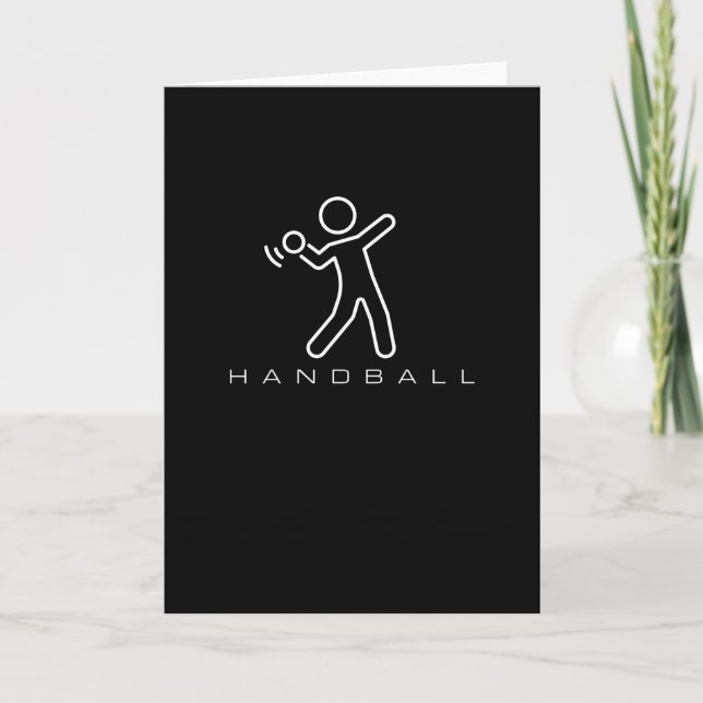 Cartão Tóquio 2021 Handball (Frente)