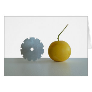 Cartão Toranjas e engrenagens