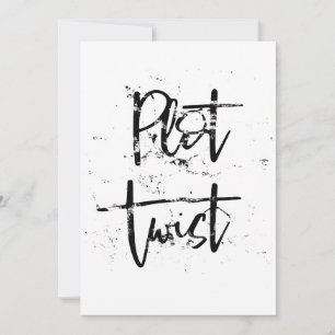 Cartão Torção do lote