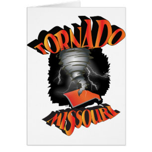 Cartão Tornado Missouri