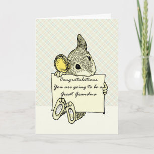 Cartão Tornando-se uma avó Excelente