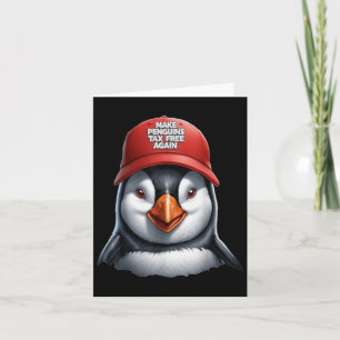 Cartão Tornar O Pinguim Isento De Imposto Novamente - Res