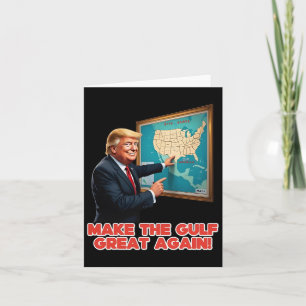 Cartão Torne O Excelente Do Golfo Mais Engraçado Trump Be