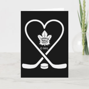 Cartão Toronto Maple Leafs Palitos de São Valentim Nhl Of