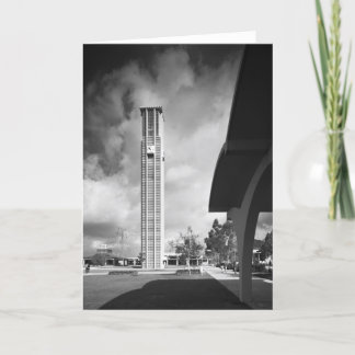 Cartão Torre de Bell com os arcos na construção de