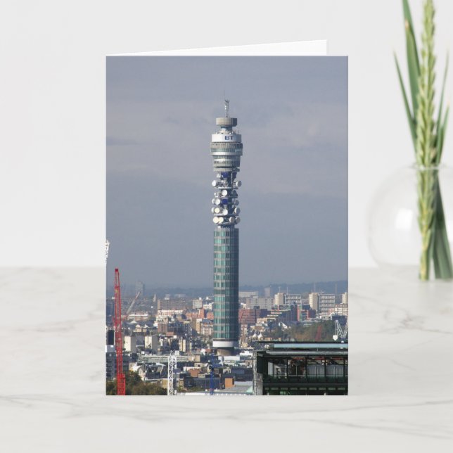 Cartão Torre de BT, Londres, Inglaterra (Frente)