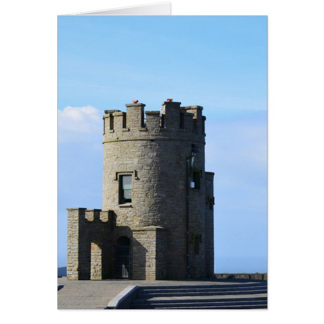 Cartão Torre de O'Brien nos Clipes da Mãe (Frente)