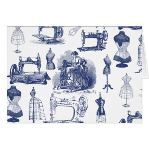 Cartão Torre de Vintage