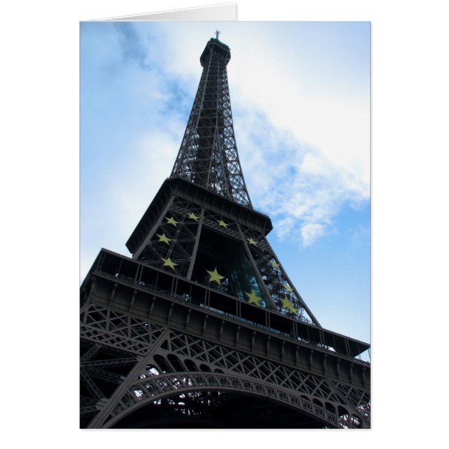 Cartão Torre Eiffel (Frente)