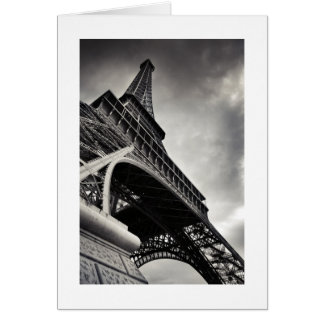Cartão torre Eiffel