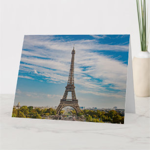 Cartão Torre Eiffel em Paris