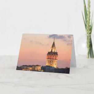 Cartão Torre Galata, Istambul