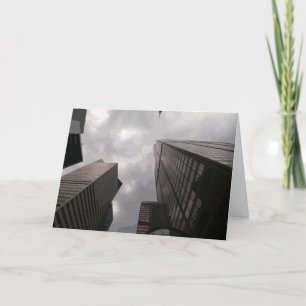 Cartão Torre na cidade.