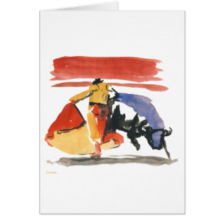 Cartão torro & torrero