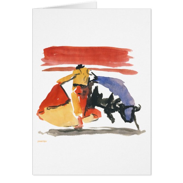 Cartão torro & torrero (Frente)