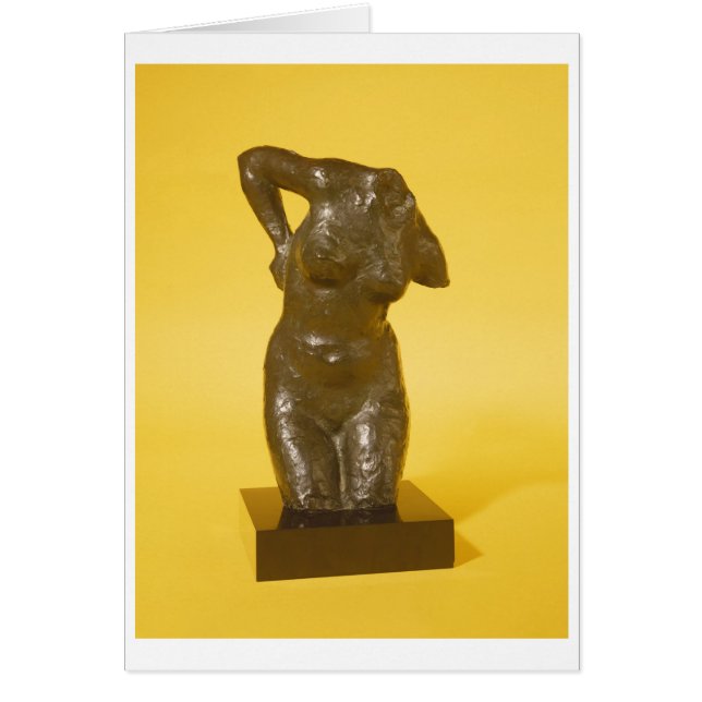 Cartão Torso (bronze) (Frente)
