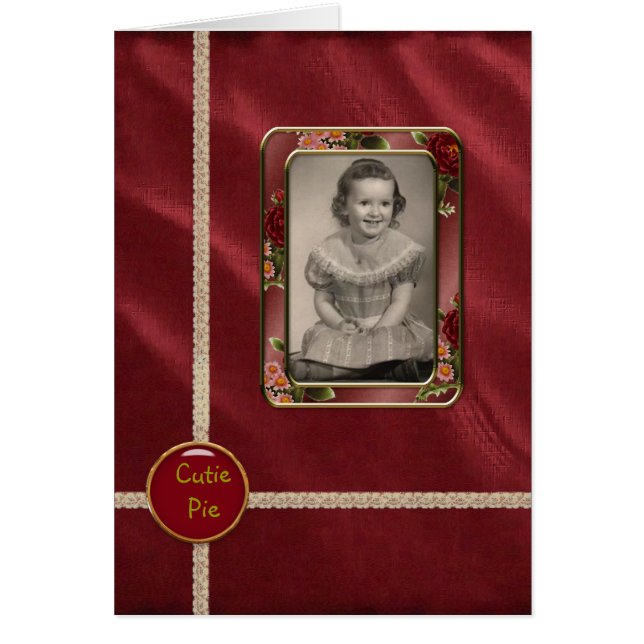 Cartão Torta de Cutie! (Frente)