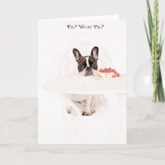 Cartão Torta? Que torta?