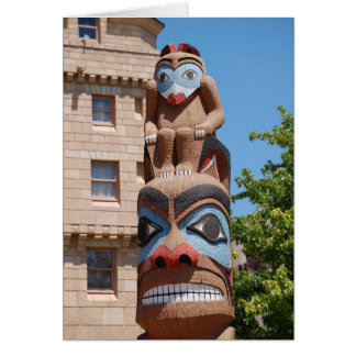 Cartão Totem Pole