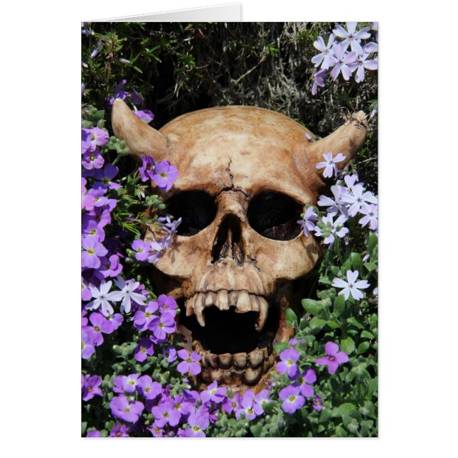 Cartão Totenkopf - Gótico / Karte (Frente)