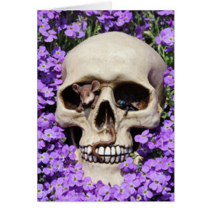 Cartão Totenkopf - Gótico / Karte