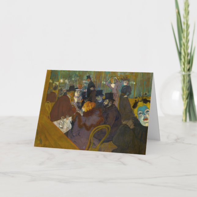 Cartão Toulouse-Lautrec - Na Rota (Frente)