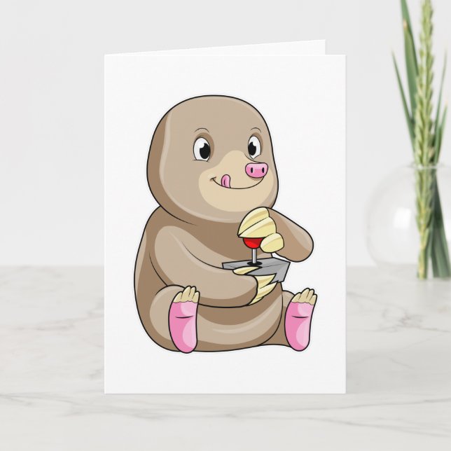 Cartão Toupeira como jogador com controle (Frente)