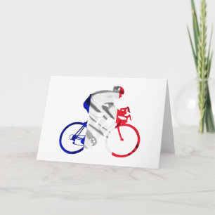 Cartão Tour de france cyclist