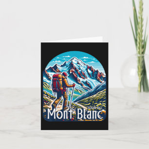 Cartão Tour Du Mont Blanc Tmb Suiça Itália França Al