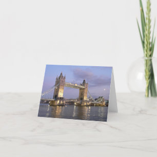 Cartão Tower Bridge of London Notecard