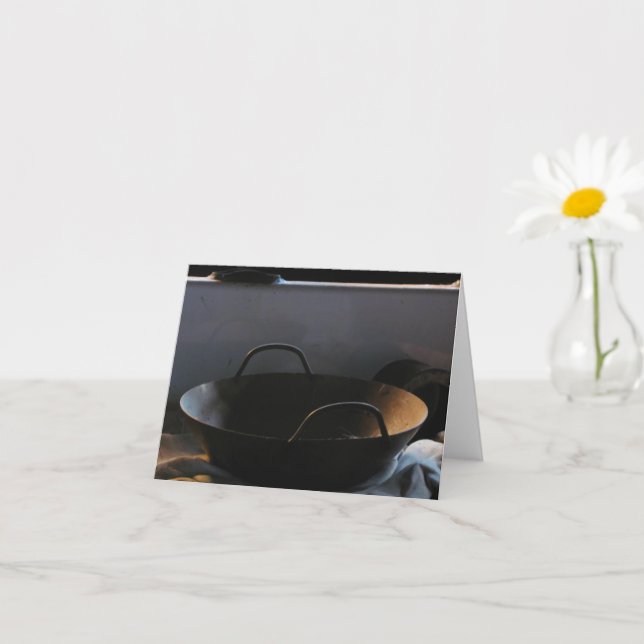 Cartão Trabalhe na carruagem (Planta pequena)