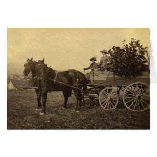 Cartão Trabalho da equipe