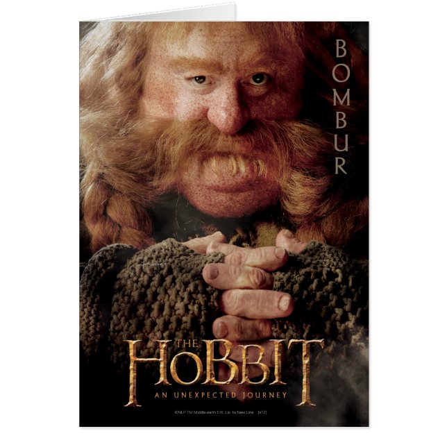 Cartão Trabalho de arte da Edição Limitada: Bombur (Frente)