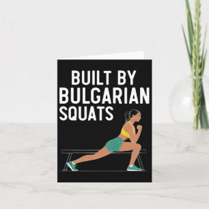 Cartão Trabalho de Malhação de Construção de Bodybuilding