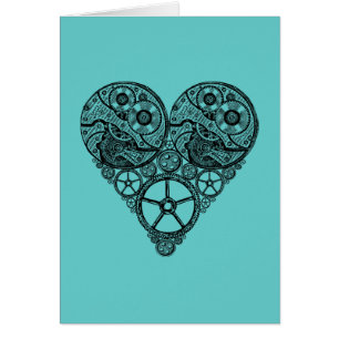 Cartão Trabalhos do pulso de disparo de Steampunk e