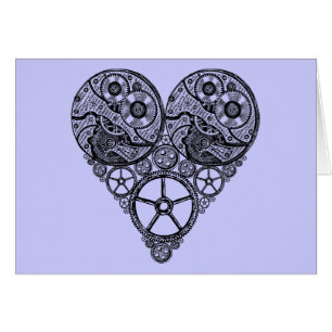 Cartão Trabalhos do pulso de disparo de Steampunk e